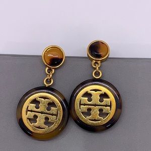 Tory Burch Tortoise Earrings